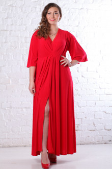 Платье 078403 ЛаТэ (Красный)