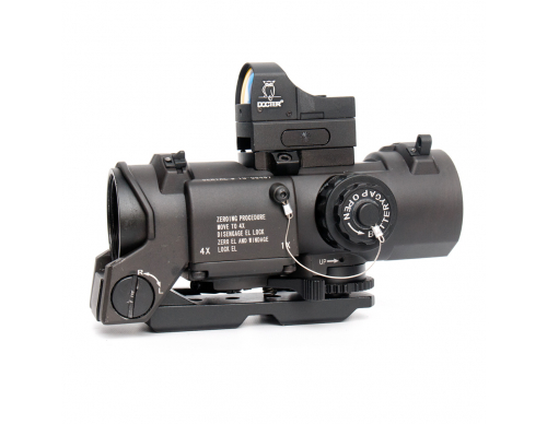 Прицел оптический Elcan SpecterDR 4х + коллиматор Docter (Black)